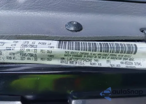 1997 Jeep Wrangler Se z USA, uszkodzony, nr VIN 1J4FY29P7VP542946